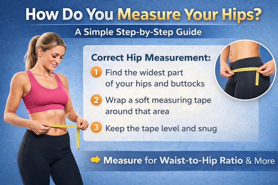 How Do You Measure Hips Correctly Infographic