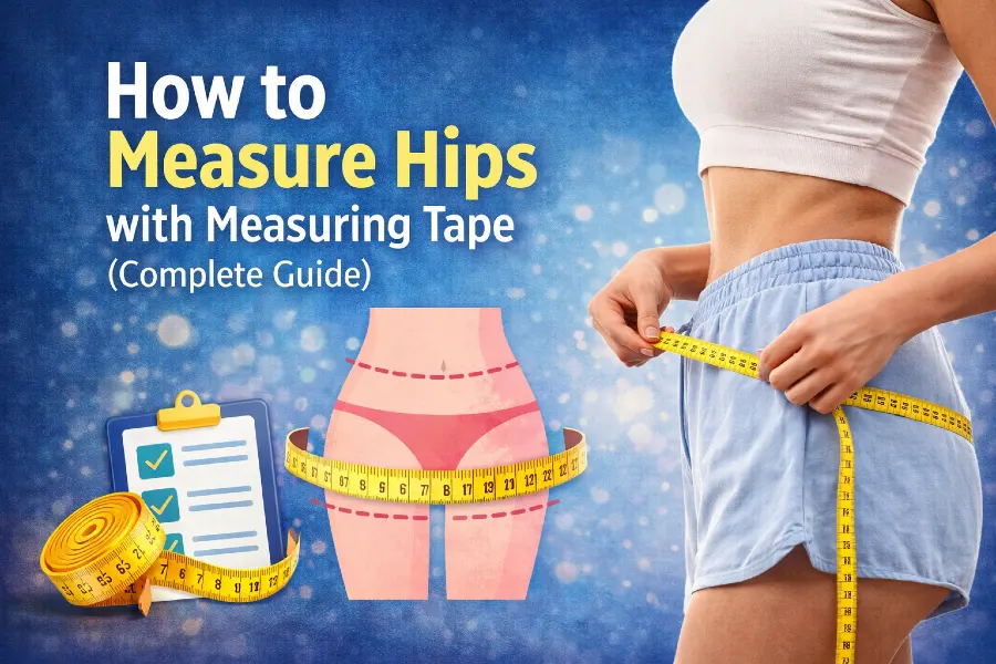 How to Measure Hips with Measuring Tape (Complete Guide)