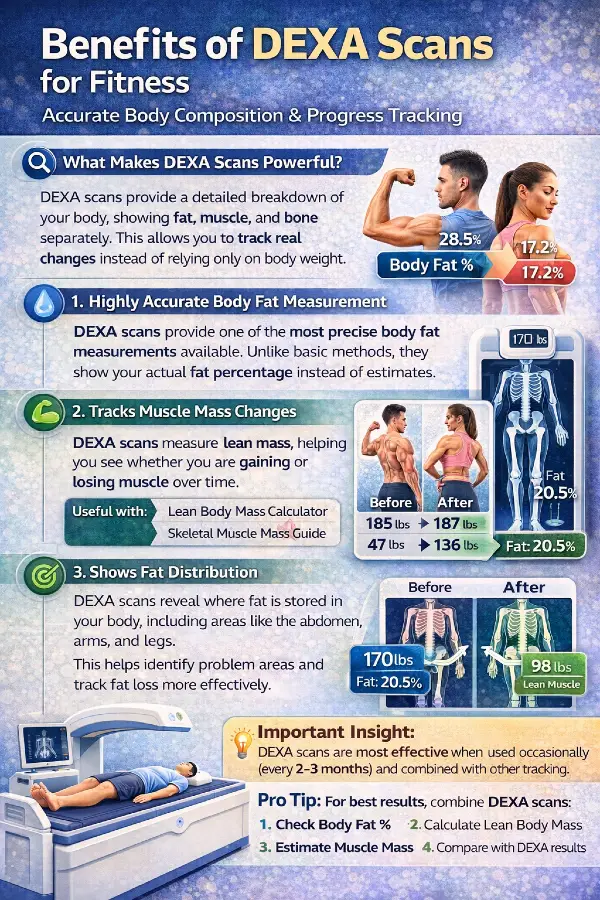 Benefits of DEXA scans for fitness
