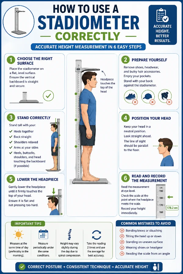 How to measure height accurately by calculators.fit